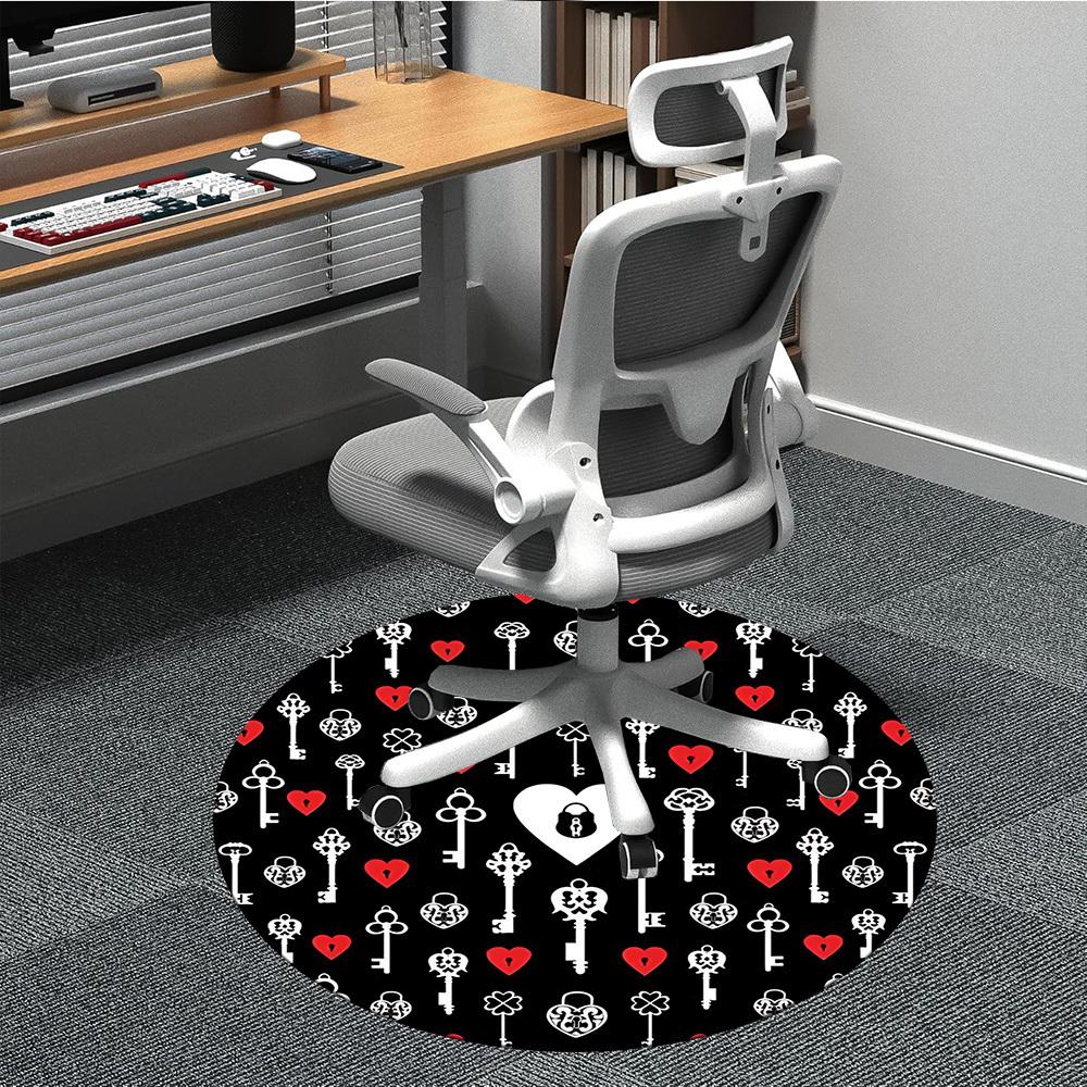 1pc Locks Keys Chair Carpet for Office, Non-slip, Soft and Durable Office Rug for Interior Decoration, Perfect for Office yy260313069 80cm by 80cm
1pc Locks Keys Chair Carpet for Office, Non-slip, Soft and Durable Office Rug for Interior Decoration, Perfect for Office yy260313069 80cm by 80cm