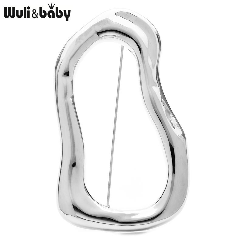 Wuli&baby Stainless Steel Big Circle Brooches Pins For Women Men 2-color All-match Geometric Brooch Gifts срібний
Wuli&baby Stainless Steel Big Circle Brooches Pins For Women Men 2-color All-match Geometric Brooch Gifts срібний