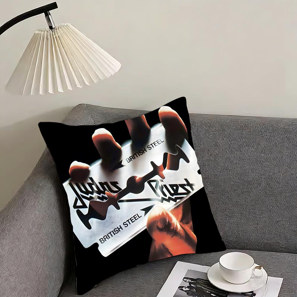 J-Judas-Priest Music Cushion Cover Reversible Plush Pillow Cover – For car, sofa, bedroom, perfect as a gift. 12x12Inch
J-Judas-Priest Music Cushion Cover Reversible Plush Pillow Cover – For car, sofa, bedroom, perfect as a gift. 12x12Inch