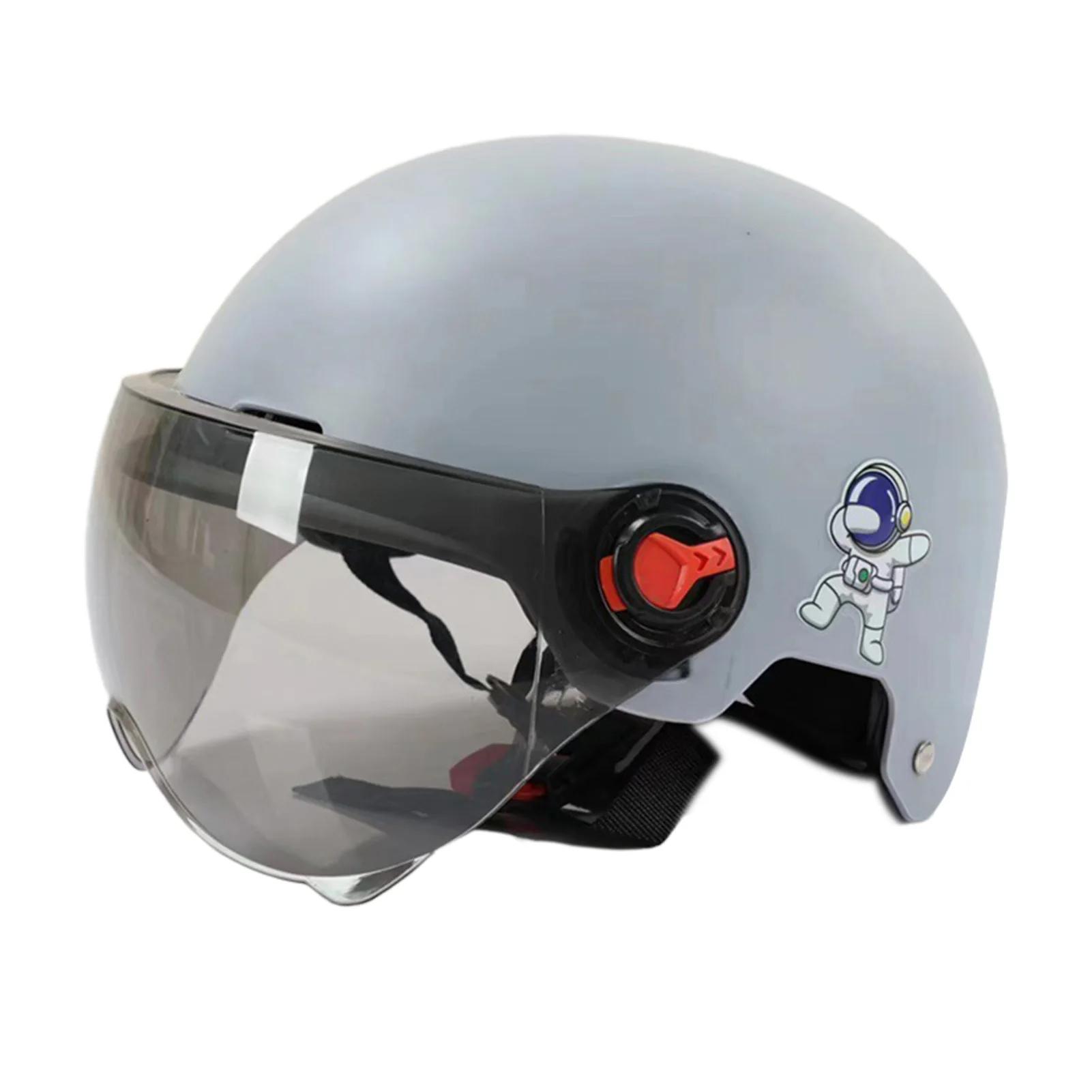 Men Motorcycle Helmet Woman Electric Motor Car Scooter Bike Open Face Half Helmet Anti-UV Safety Hat Bicycle Cap with Goggles сірий колір
Men Motorcycle Helmet Woman Electric Motor Car Scooter Bike Open Face Half Helmet Anti-UV Safety Hat Bicycle Cap with Goggles сірий колір