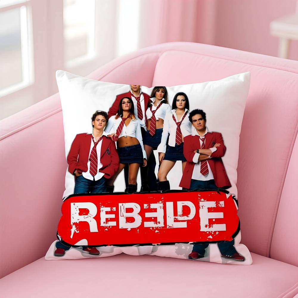 RBD R-rebelde album Pillow Case pattern printing pillowcase living room sofa cushion cover bedroom room decor 24x24Inch
RBD R-rebelde album Pillow Case pattern printing pillowcase living room sofa cushion cover bedroom room decor 24x24Inch