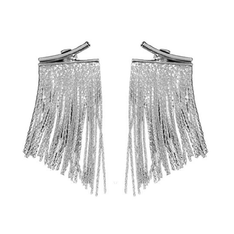 Contemporary Metal Earrings Long Tassels Ear Rings Fringe Eardrops for Women 1
Contemporary Metal Earrings Long Tassels Ear Rings Fringe Eardrops for Women 1