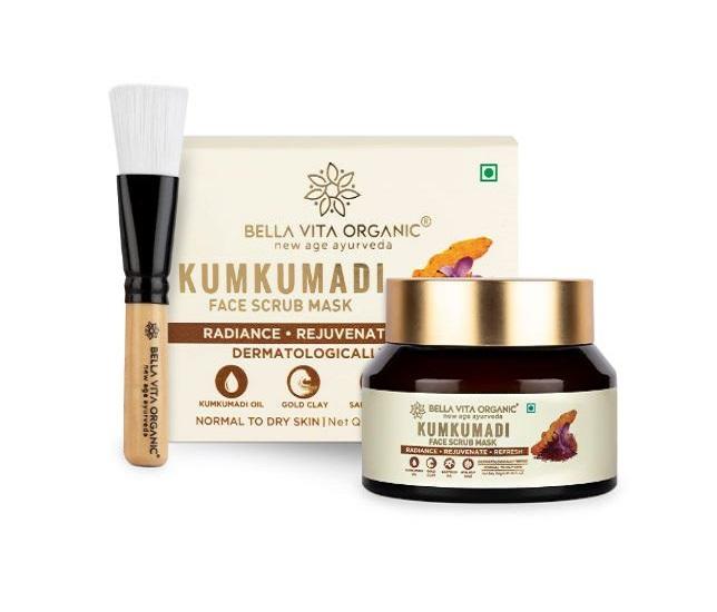 Органическая маска-скраб для лица Bella Vita Kumkumadi с кисточкой-аппликатором для естественного сияния кожи всех типов - 50 г
Органическая маска-скраб для лица Bella Vita Kumkumadi с кисточкой-аппликатором для естественного сияния кожи всех типов - 50 г