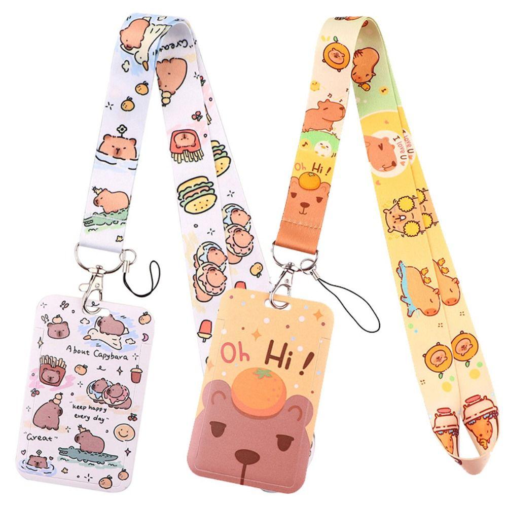 Phone Charm Cute Capybara Lanyard Capybara Capybara Credit Card Holders Key Ring style A
Phone Charm Cute Capybara Lanyard Capybara Capybara Credit Card Holders Key Ring style A