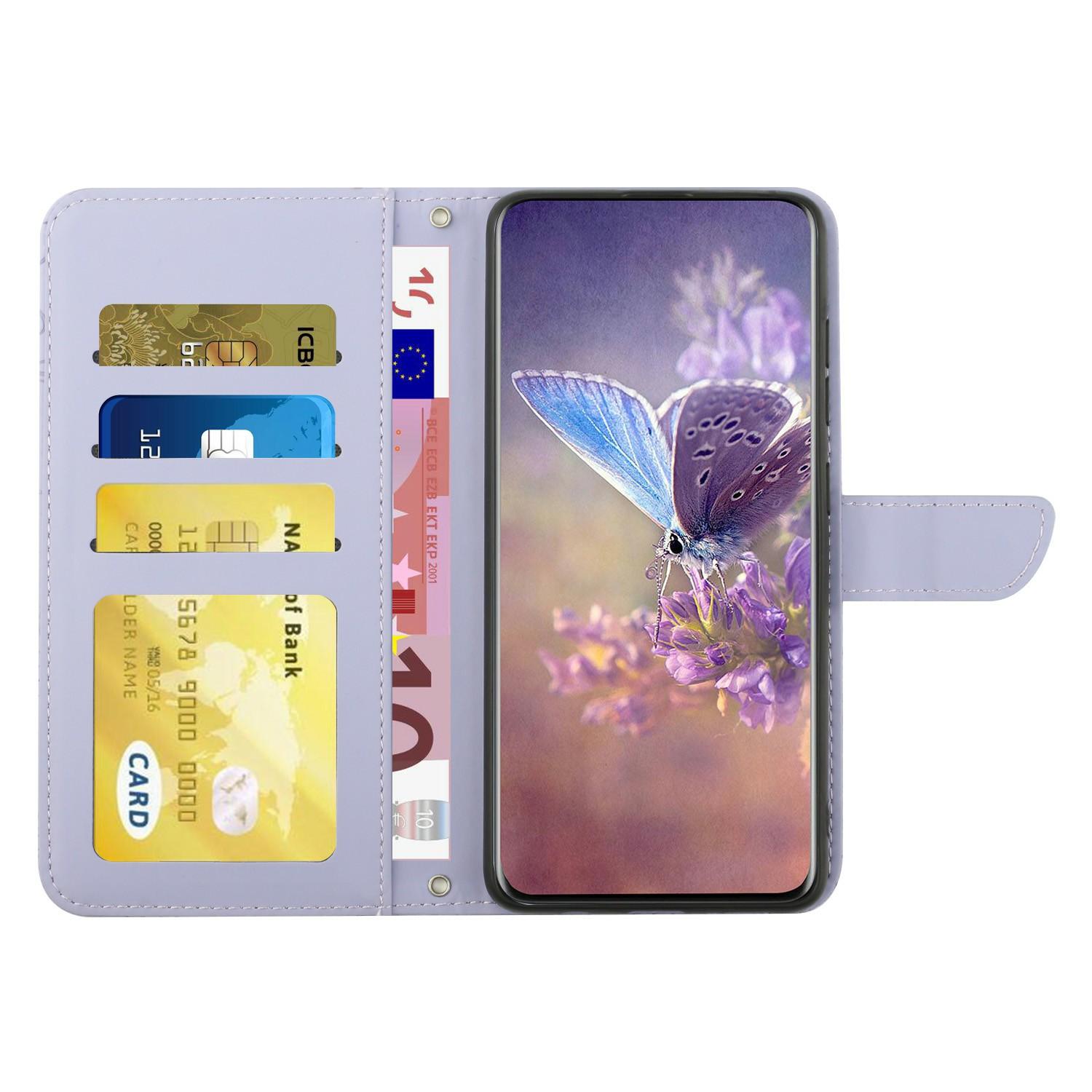 For Samsung Galaxy A06 5G Case Butterfly Flower Imprint Leather Phone Cover with Shoulder Strap Black
For Samsung Galaxy A06 5G Case Butterfly Flower Imprint Leather Phone Cover with Shoulder Strap Black