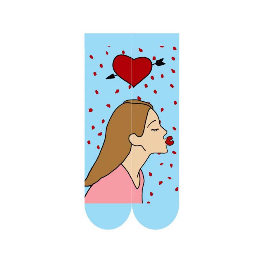 Cute Heart & Kissing Pattern Mid-Calf Socks for Couples - Trendy Valentine s Day Cotton Socks for Men & Women One Size
Cute Heart & Kissing Pattern Mid-Calf Socks for Couples - Trendy Valentine s Day Cotton Socks for Men & Women One Size