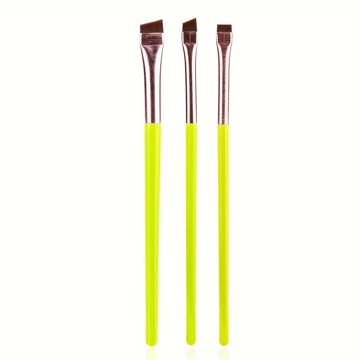 3pcs Makeup Brush Set,Blade eyeliner brush fine oblique head eyebrow brush outline eyeliner ultra-thin eye shadow brush makeup
3pcs Makeup Brush Set,Blade eyeliner brush fine oblique head eyebrow brush outline eyeliner ultra-thin eye shadow brush makeup