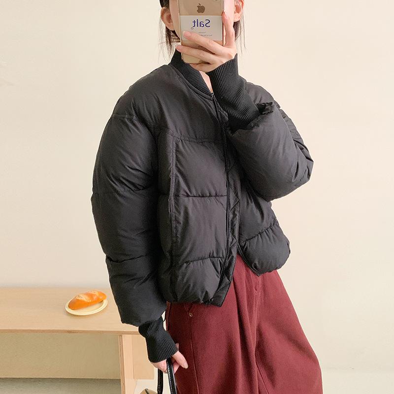 Cotton clothes women s new winter baseball collar loose simple small bread clothes short jacket baseball clothes XL чёрный
Cotton clothes women s new winter baseball collar loose simple small bread clothes short jacket baseball clothes XL чёрный