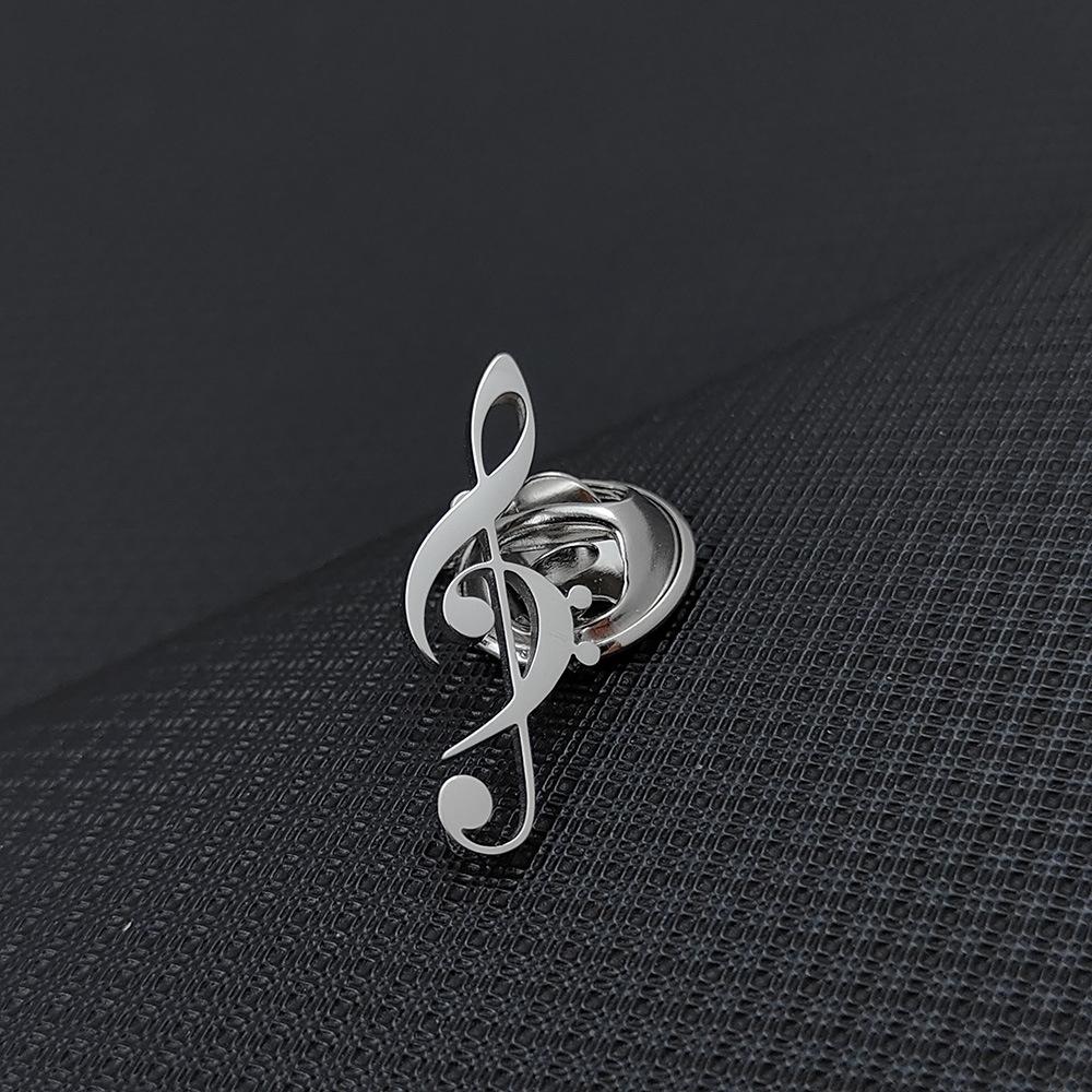 Minimalist Hollowed-out Metal Note Badge Music Symbol Brooches for Women Men Cultural Creative Peripheral Products Jewelry Gifts срібний
Minimalist Hollowed-out Metal Note Badge Music Symbol Brooches for Women Men Cultural Creative Peripheral Products Jewelry Gifts срібний