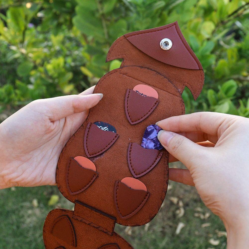 Smooth Guitar Plectrums Bag Owl Shaped Guitar Pick Bag Gift Guitar Pick Clip Ukuleles style C
Smooth Guitar Plectrums Bag Owl Shaped Guitar Pick Bag Gift Guitar Pick Clip Ukuleles style C