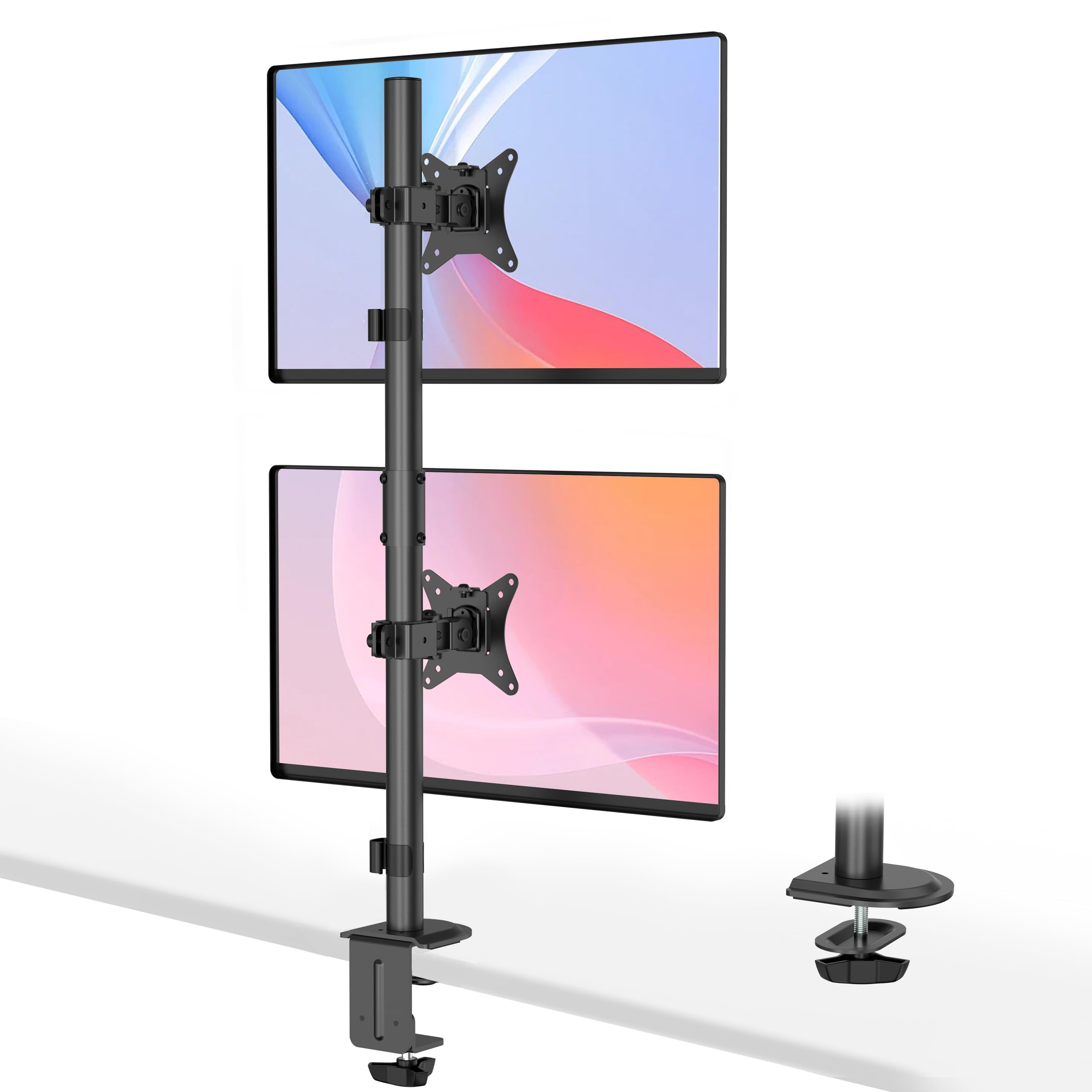 WORLDLIFT Monitor Dual Long 2 Load Capacity lbs Adjustment Arm, Pole, Vertical, Screens, 17-35 Inch, 25.4 (12 kg) Each, Multi-Angle
WORLDLIFT Monitor Dual Long 2 Load Capacity lbs Adjustment Arm, Pole, Vertical, Screens, 17-35 Inch, 25.4 (12 kg) Each, Multi-Angle