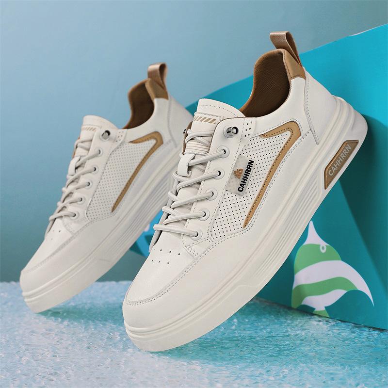 Кожаные белые туфли мужские 2025 весна новые повседневные туфли на плоской подошве универсальные мужские туфли студенческие туфли для серфинга прилив четыре сезона 44
Кожаные белые туфли мужские 2025 весна новые повседневные туфли на плоской подошве универсальные мужские туфли студенческие туфли для серфинга прилив четыре сезона 44