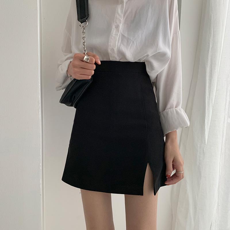 Plus Size Black High Waist A-line Mini Skirt - Autumn Versatile Hip Covering 3XL (Recommended 160-175 jin) чёрный
Plus Size Black High Waist A-line Mini Skirt - Autumn Versatile Hip Covering 3XL (Recommended 160-175 jin) чёрный