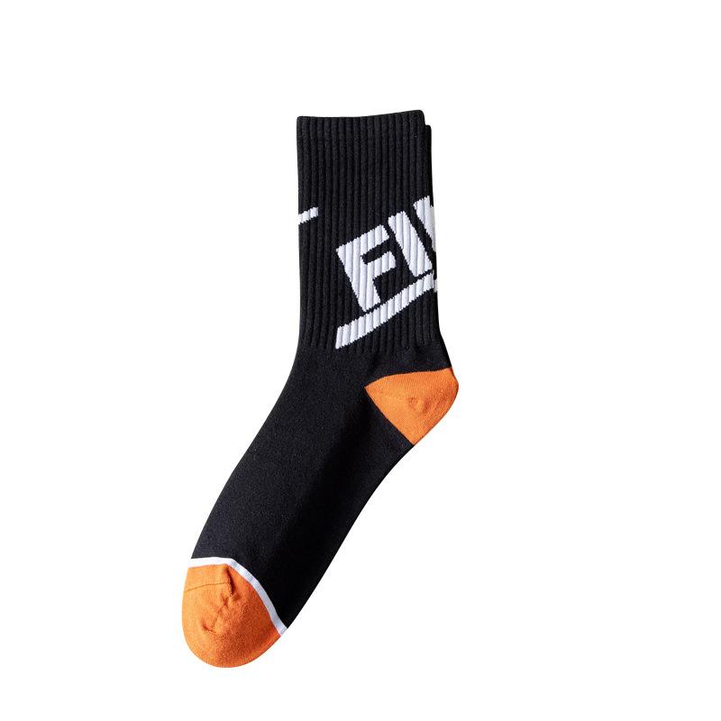 Male Autumn and Winter Fashion 5A Cotton Leisure Anti Bacterial and Odor Proof Long Sports Socks 1 pair чорний
Male Autumn and Winter Fashion 5A Cotton Leisure Anti Bacterial and Odor Proof Long Sports Socks 1 pair чорний