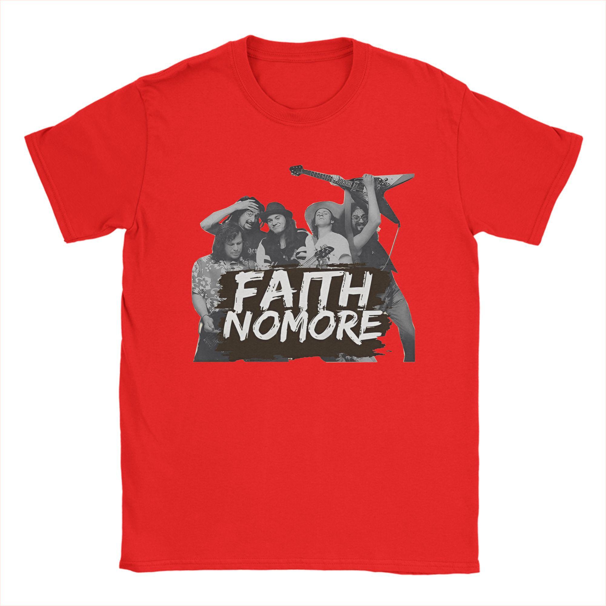 Faith No More Band T-Shirt Men Funny Pure Cotton Tee Shirt Crew Neck Short Sleeve T Shirt Birthday Gift Tops S
Faith No More Band T-Shirt Men Funny Pure Cotton Tee Shirt Crew Neck Short Sleeve T Shirt Birthday Gift Tops S