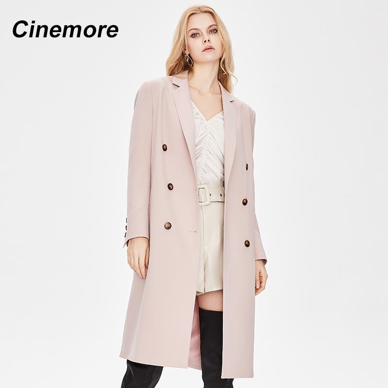 Cinemore 2022, женская куртка с длинными рукавами, весенне-осенний модный двубортный однотонный свободный костюм, Тренч с воротником, женский 92215
Cinemore 2022, женская куртка с длинными рукавами, весенне-осенний модный двубортный однотонный свободный костюм, Тренч с воротником, женский 92215