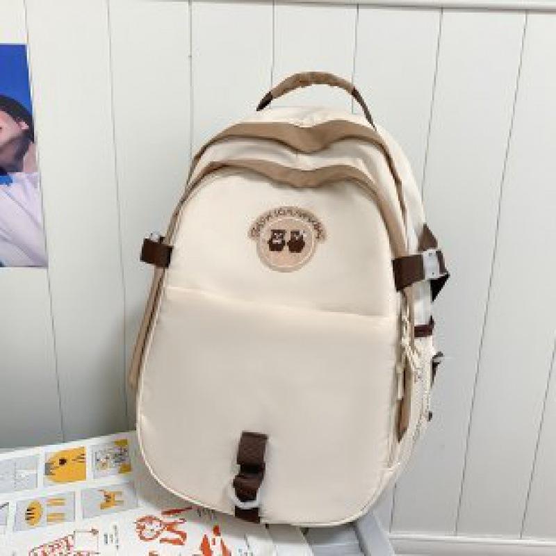 New school bag female cute girl student portable backpack female One size
New school bag female cute girl student portable backpack female One size