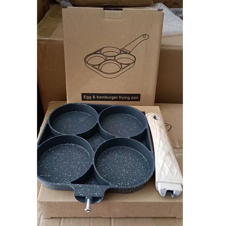 Maifan Stone Non-Stick 4-Hole Frying Pan for Eggs, Steak, and Burgers Frying Pan
Maifan Stone Non-Stick 4-Hole Frying Pan for Eggs, Steak, and Burgers Frying Pan