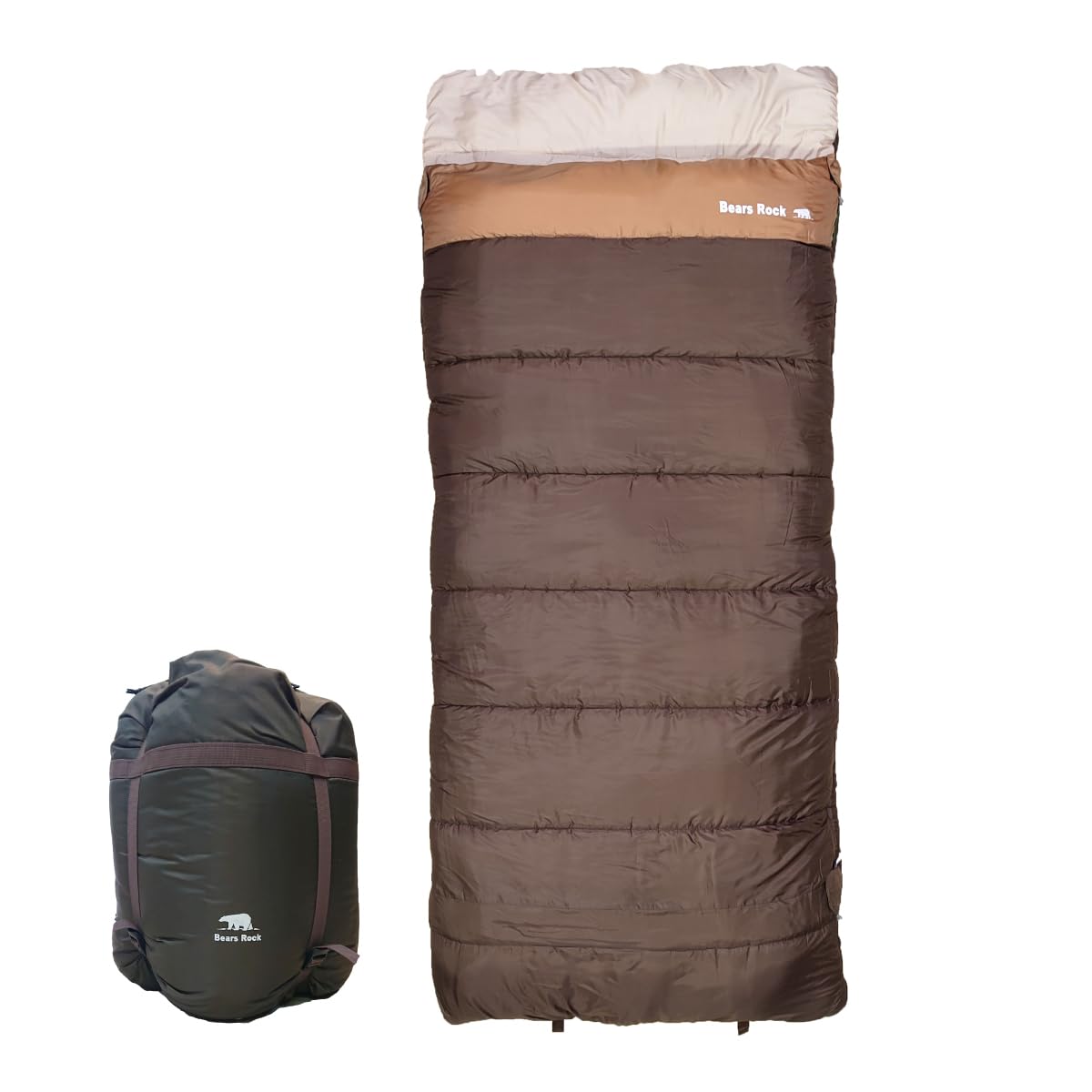 Bears Rock Nebukuron Guest Futon Set Compact Sleeping Bag Chocolate Brown TX-701 шоколад коричневого кольору
Bears Rock Nebukuron Guest Futon Set Compact Sleeping Bag Chocolate Brown TX-701 шоколад коричневого кольору