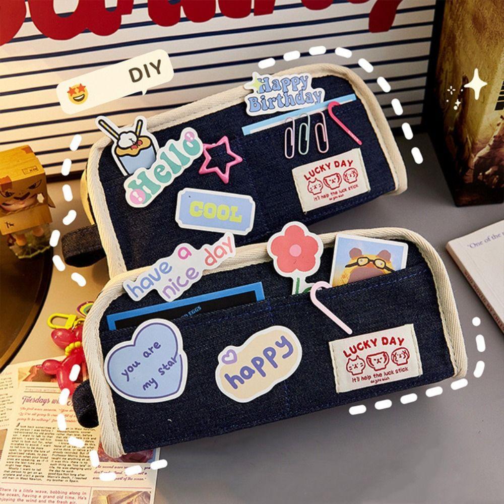 Casual Retro Pencil Case Multifunctional Pencil Bag Creative Stationery Bag Cosmetic Bag
Casual Retro Pencil Case Multifunctional Pencil Bag Creative Stationery Bag Cosmetic Bag