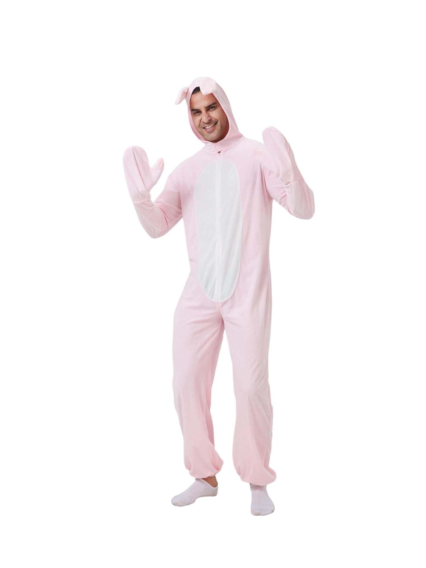 Unisex Adult Cute Pink Big Rabbit Masquerade Cosplay Costume Extra Large (176-190 cm) розовый
Unisex Adult Cute Pink Big Rabbit Masquerade Cosplay Costume Extra Large (176-190 cm) розовый