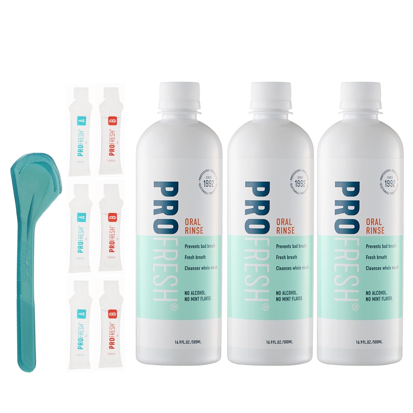 ProFresh Oral Rinse Набор из 3 скребков для чистки языка Ополаскиватель для полости рта 500 мл x 3 + (Обычный импортный)
ProFresh Oral Rinse Набор из 3 скребков для чистки языка Ополаскиватель для полости рта 500 мл x 3 + (Обычный импортный)