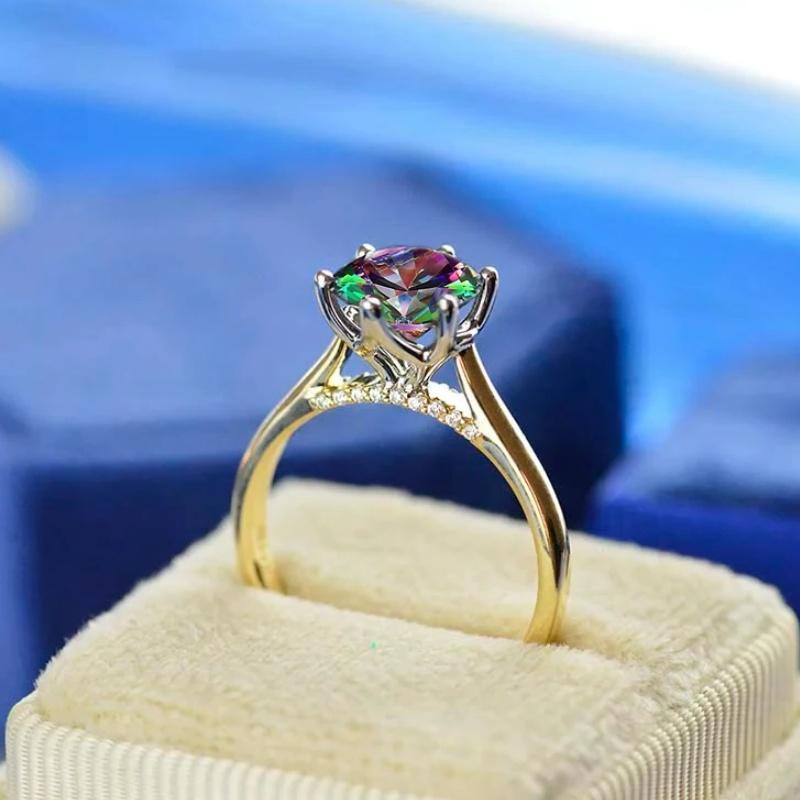 CAOSHI Versatile Luxury Promise Rings Unique Two-tone Design Engagement Wedding Elegant Accessories Party Stylish Zircon Gifts 6
CAOSHI Versatile Luxury Promise Rings Unique Two-tone Design Engagement Wedding Elegant Accessories Party Stylish Zircon Gifts 6