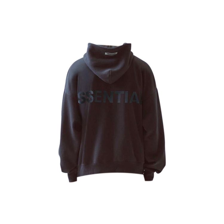 Fear of God Essentials FW19 3M Logo Pullover Hoodie со светоотражающими надписями Men Tops Black FOG-FW19-25 
Fear of God Essentials FW19 3M Logo Pullover Hoodie со светоотражающими надписями Men Tops Black FOG-FW19-25