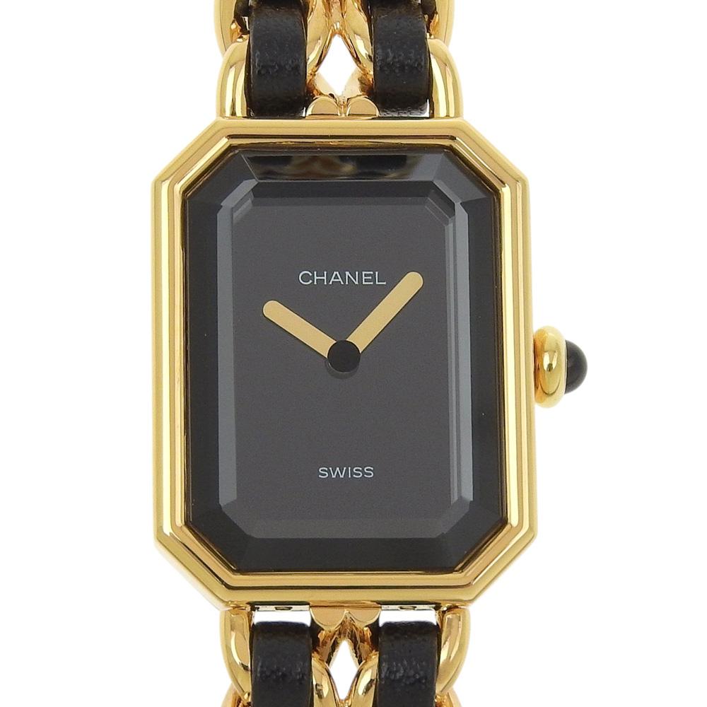CHANEL Premiere S Watches H0001 blackDial Plated Gold/leather Quartz Analog display Women Used
CHANEL Premiere S Watches H0001 blackDial Plated Gold/leather Quartz Analog display Women Used