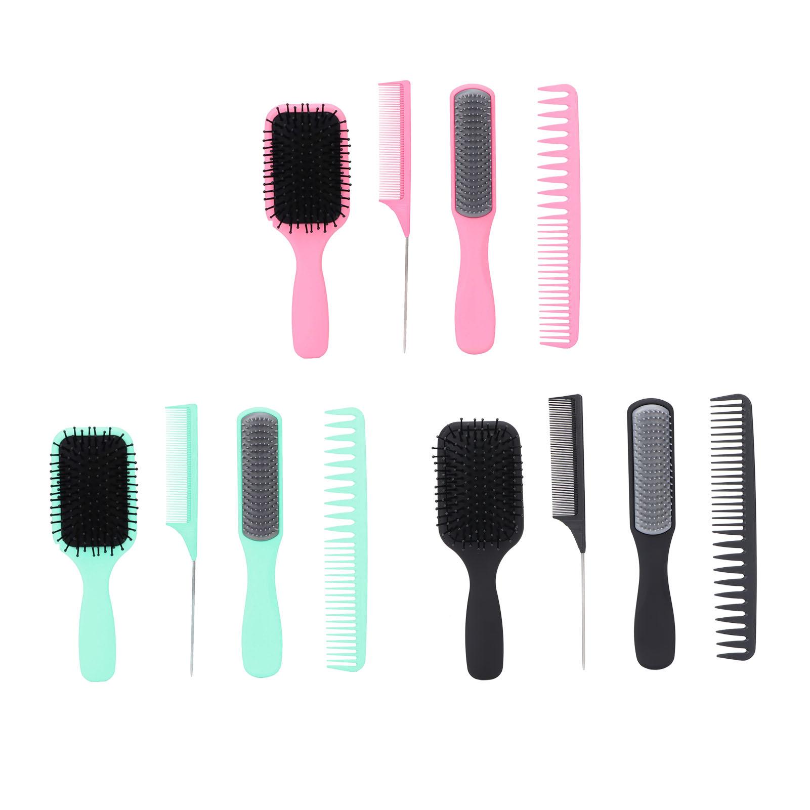 4шт Щетки для волос Набор Распутывание Весло Щетка Профессиональная щетка для укладки Двойные зубы Гребенчатый хвост Гребень
4шт Щетки для волос Набор Распутывание Весло Щетка Профессиональная щетка для укладки Двойные зубы Гребенчатый хвост Гребень