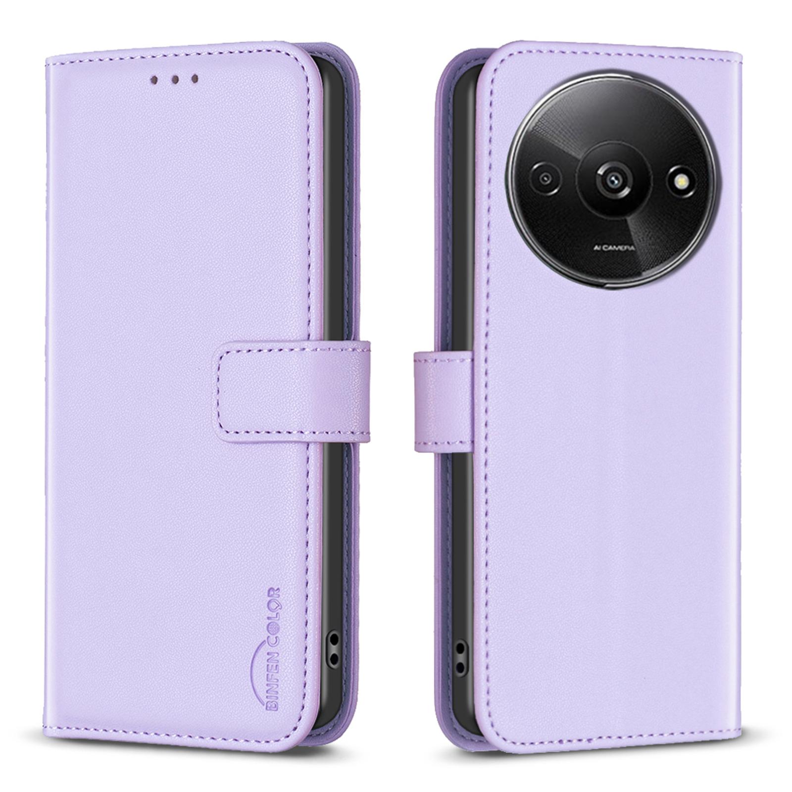 BINFEN COLOR BF17 For Xiaomi Redmi A3 4G/Poco C61 4G Case Leather Folio Wallet Phone Cover Purple
BINFEN COLOR BF17 For Xiaomi Redmi A3 4G/Poco C61 4G Case Leather Folio Wallet Phone Cover Purple