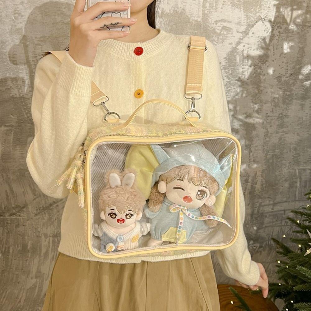 Y2k Прозрачный Itabag DIY Студенческий рюкзак в японском стиле Harajuku Ita Bag Girls жёлтый
Y2k Прозрачный Itabag DIY Студенческий рюкзак в японском стиле Harajuku Ita Bag Girls жёлтый