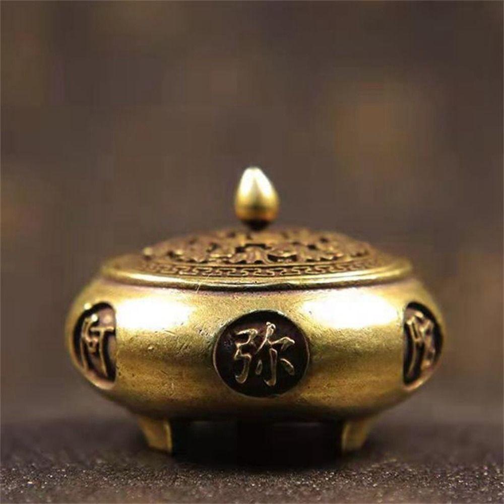 Retro Three-legged Holder Buddha Buddha Carved Incense Tray Chinese Zodiac Incense Tray Home Decor
Retro Three-legged Holder Buddha Buddha Carved Incense Tray Chinese Zodiac Incense Tray Home Decor