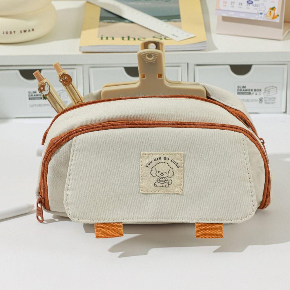 Cartoon Dog Pattern Pencil Case Portable Storage Bag Stationery Bag School Office Supplies чорний
Cartoon Dog Pattern Pencil Case Portable Storage Bag Stationery Bag School Office Supplies чорний