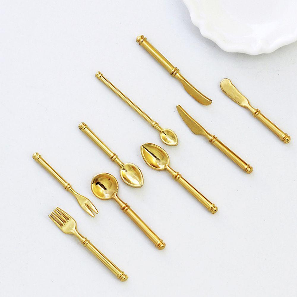 Kitchen Tableware Doll Accessories Fork Knife Spoon Simulation Mini Cutlery Miniature Cookware срібний
Kitchen Tableware Doll Accessories Fork Knife Spoon Simulation Mini Cutlery Miniature Cookware срібний