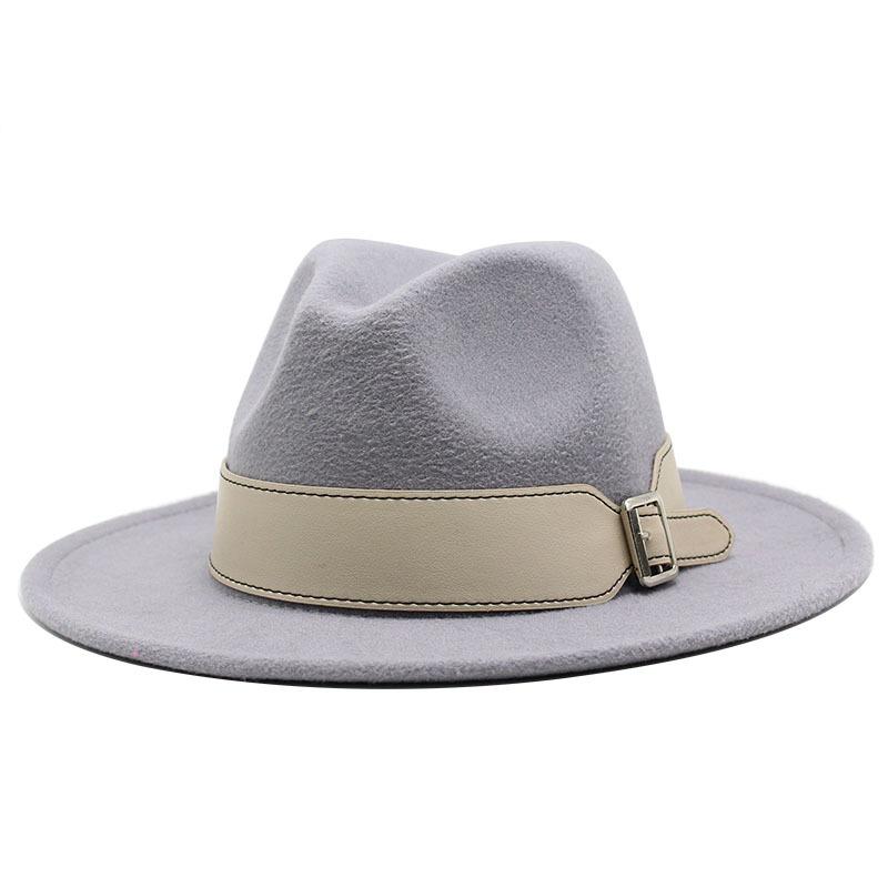 Men S And Women S White Woolen Top Hats, Jazz Hats L(59-61cm) світло-сірий колір
Men S And Women S White Woolen Top Hats, Jazz Hats L(59-61cm) світло-сірий колір