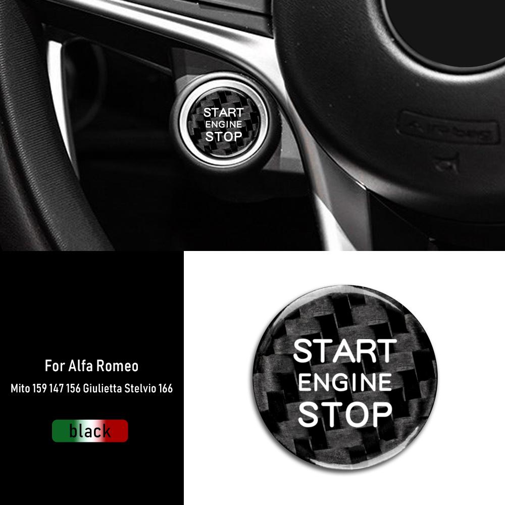 Car Ignition Engine Start Stop Button Cover Case Sticker Carbon FIber For Alfa Romeo Mito 159 147 156 Giulietta Stelvio 166 чорний
Car Ignition Engine Start Stop Button Cover Case Sticker Carbon FIber For Alfa Romeo Mito 159 147 156 Giulietta Stelvio 166 чорний