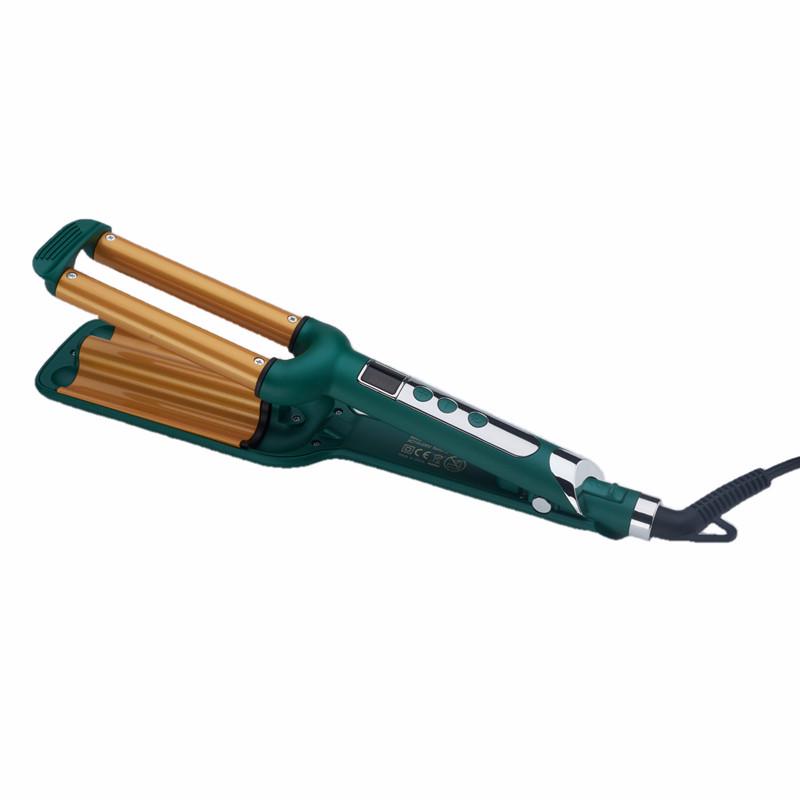 Triple Barrel Ceramic Curling Iron for Wavy Hairstyles
Triple Barrel Ceramic Curling Iron for Wavy Hairstyles