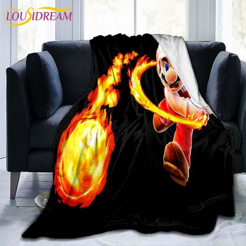 Mario Bros pattern throw Blanket Couch Quilt Cover Travel Bedding Outlet Throw Blanket Flannel Blanket Bedspread 150x200cm
Mario Bros pattern throw Blanket Couch Quilt Cover Travel Bedding Outlet Throw Blanket Flannel Blanket Bedspread 150x200cm