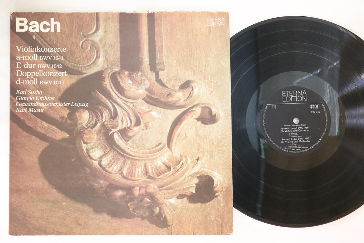 LP Record KARL SUSKE GIORGIO KROHNER GEWAND Johann Sebastian Bach Violinkonzer 827046 ETERNA 1980 German Dem Classical Used
LP Record KARL SUSKE GIORGIO KROHNER GEWAND Johann Sebastian Bach Violinkonzer 827046 ETERNA 1980 German Dem Classical Used