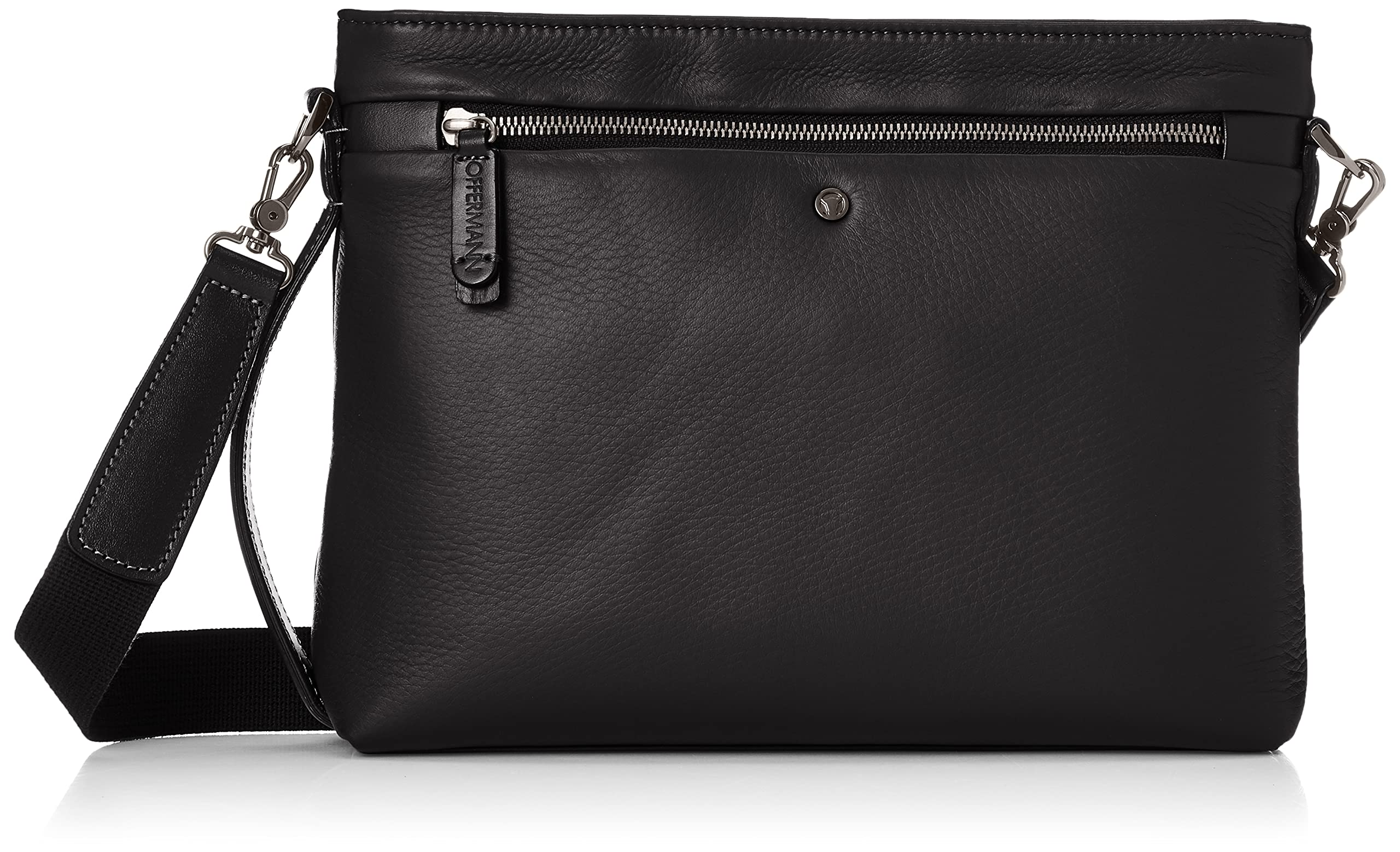 Offerman Shoulder Bag Clutch Bag Genuine Leather Zafira 76567 Black 2-way Men s чорний
Offerman Shoulder Bag Clutch Bag Genuine Leather Zafira 76567 Black 2-way Men s чорний