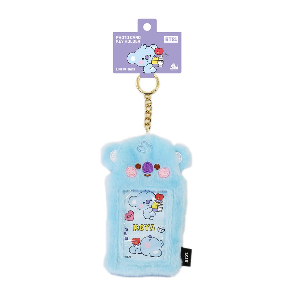 Solomon Shoji BT21 Keychain Fluffy Fluffy PHOTOCARD HOLDER FKB_Photocard ver.2 (KOYA) BT21-FKB-KY
Solomon Shoji BT21 Keychain Fluffy Fluffy PHOTOCARD HOLDER FKB_Photocard ver.2 (KOYA) BT21-FKB-KY