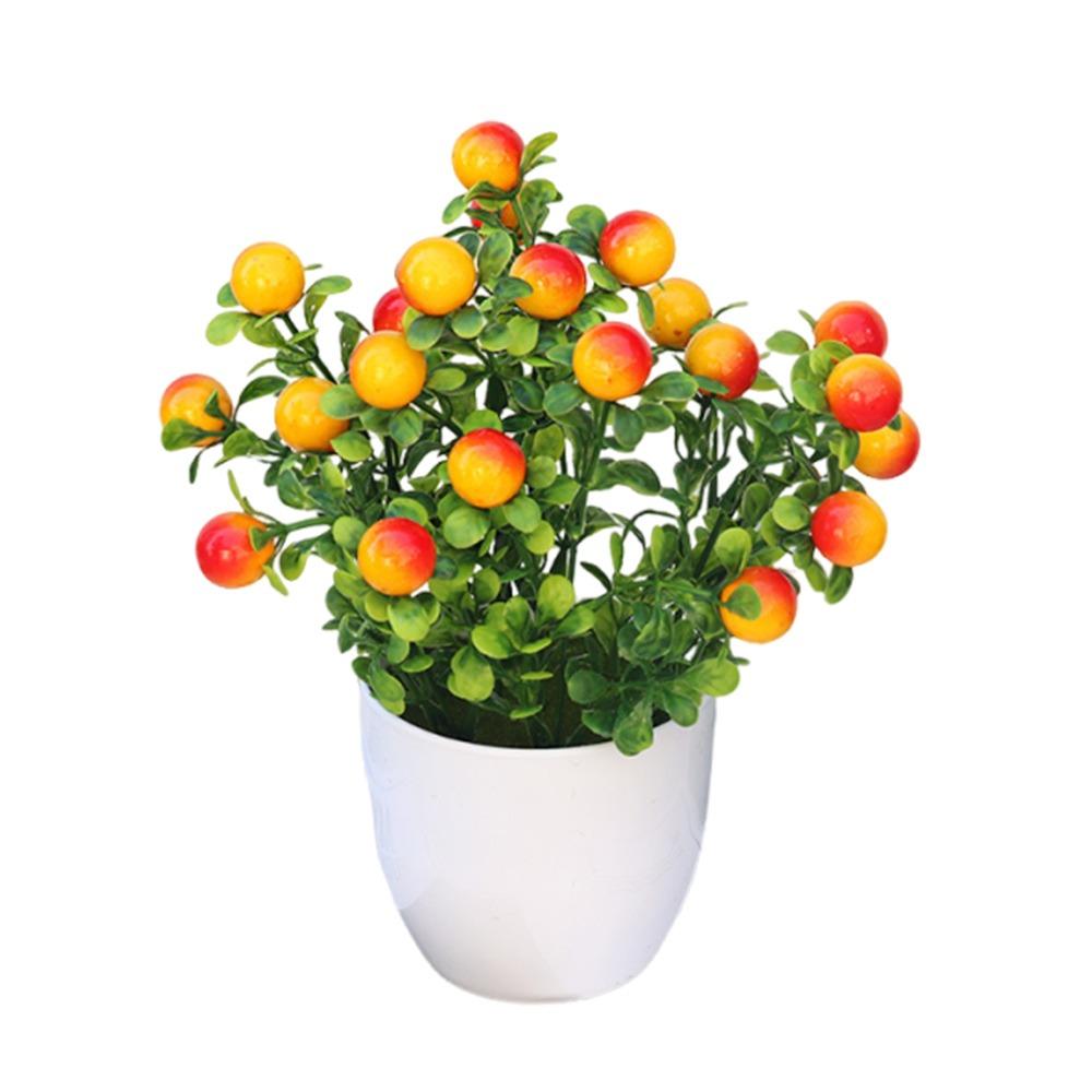 Multicolor Artificial Fruits Bonsai Pomegranate Lemon Orange Peach Strawberry Fruit Tree Potted Green Leaves Waterproof
Multicolor Artificial Fruits Bonsai Pomegranate Lemon Orange Peach Strawberry Fruit Tree Potted Green Leaves Waterproof