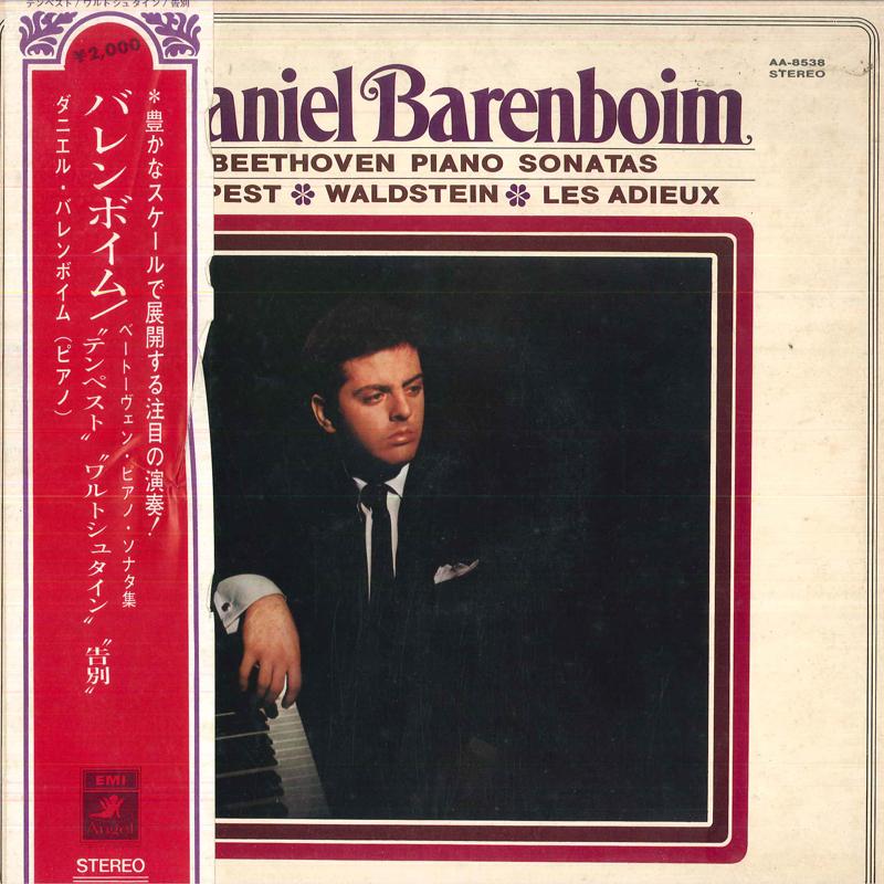 LP Record DANIEL BARENBOIM - Beethoven: Piano Sonatas / tempes AA8538 ANGEL Japan Classical Used
LP Record DANIEL BARENBOIM - Beethoven: Piano Sonatas / tempes AA8538 ANGEL Japan Classical Used