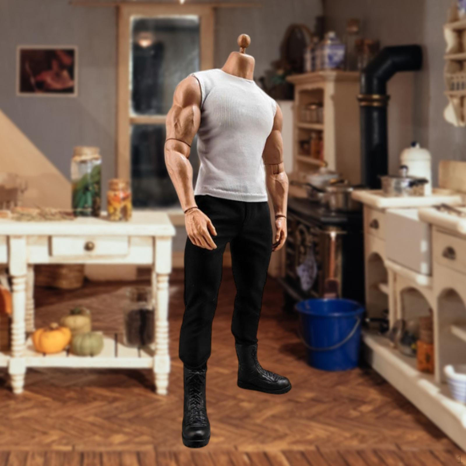 1/6 Мужская фигурка Футболка Безрукавка Жилет Наряды Короткий рукав Кукольная одежда Мини для 12 дюймов Аксессуары чёрный
1/6 Мужская фигурка Футболка Безрукавка Жилет Наряды Короткий рукав Кукольная одежда Мини для 12 дюймов Аксессуары чёрный