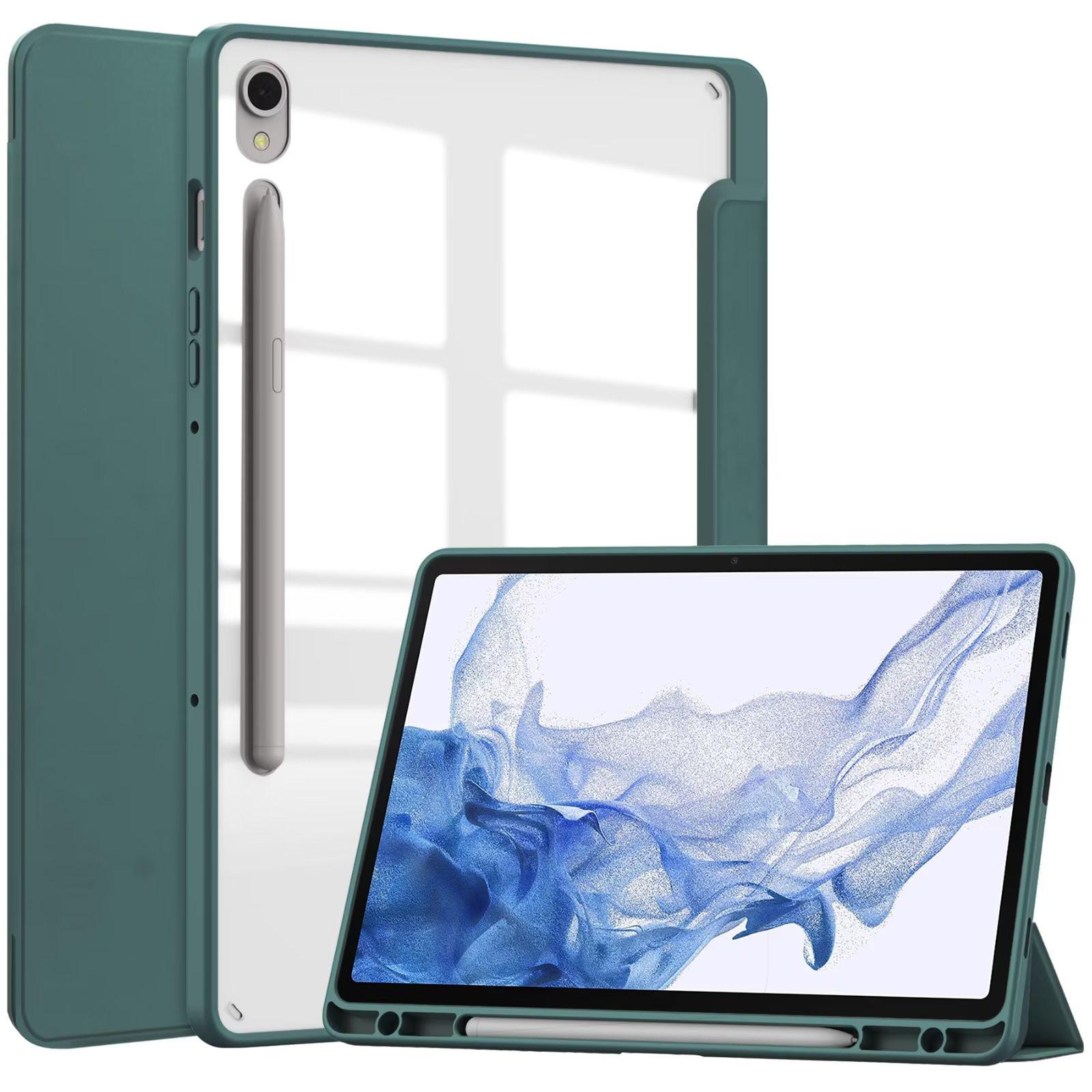 Сумісний з Samsung Tab A8 X200 10.5 дюймовий чохол для планшета - Акриловий прозорий трискладний протиударний шкіряний чохол темно-зелений колір
Сумісний з Samsung Tab A8 X200 10.5 дюймовий чохол для планшета - Акриловий прозорий трискладний протиударний шкіряний чохол темно-зелений колір