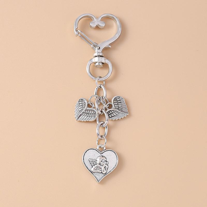 Cute Crystal Love Heart Keychain Angel Wing Key Ring for Women Girls Handbag Pendants DIY Handmade Jewelry Gifts
Cute Crystal Love Heart Keychain Angel Wing Key Ring for Women Girls Handbag Pendants DIY Handmade Jewelry Gifts
