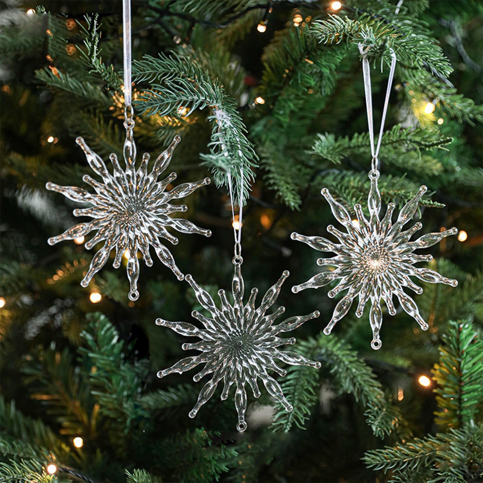 Акриловый прозрачный кулон, снежинки, реквизит для фотосъемки, подвесные украшения, рождественские украшения, украшения для рождественской елки One Size
Акриловый прозрачный кулон, снежинки, реквизит для фотосъемки, подвесные украшения, рождественские украшения, украшения для рождественской елки One Size