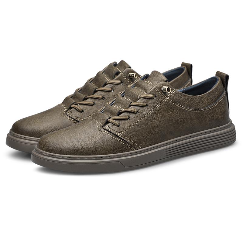 Handmade Genuine Leather Casual Shoes for Men Lace Up Sneakers Luxury Brand Man Breathable Comfortable Shoes Skate Driving Shoes 38
Handmade Genuine Leather Casual Shoes for Men Lace Up Sneakers Luxury Brand Man Breathable Comfortable Shoes Skate Driving Shoes 38