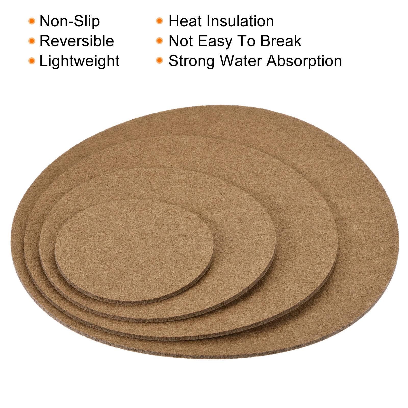 Plant Coasters 4 6 8 10 Inch Reversible Absorbent Waterproof Round Felt Pad Mat Black/Brown/Gray/Yellow 4 6 8 10 Inch
Plant Coasters 4 6 8 10 Inch Reversible Absorbent Waterproof Round Felt Pad Mat Black/Brown/Gray/Yellow 4 6 8 10 Inch